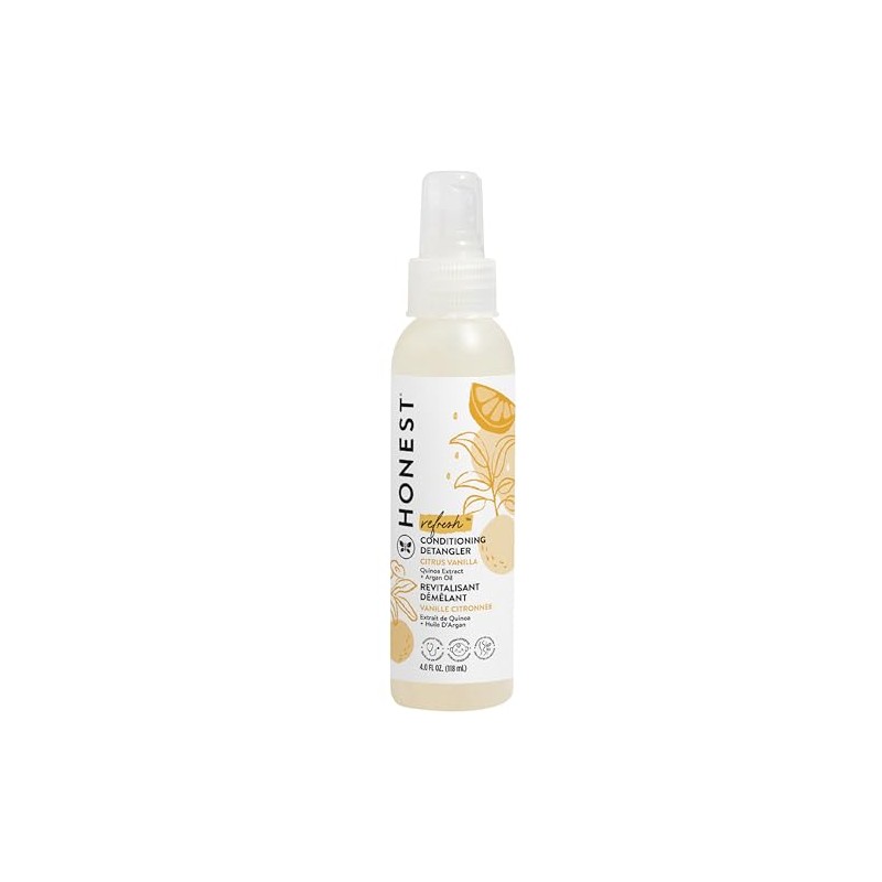Honest Conditioning Detangler, Sweet Orange Vanilla, 4 Ounce