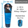 Viking Trek 350x Lightweight Adult Sleeping Bag – Warm &