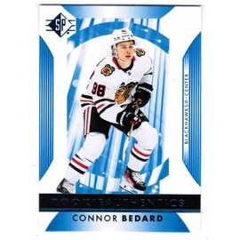 2023-24 Upper Deck SP Blue Parallel Hockey #101 Connor Bedard Rookie Card RC Hockey Card