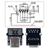 chenyang USB C DIY Connector USB 3.0 A to USB