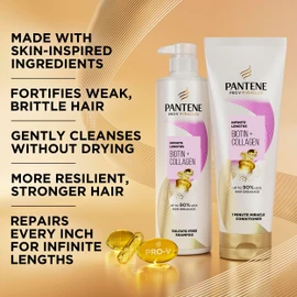 Pantene Pro-V Miracles Infinite Lengths Biotin + Collagen Sulfate-Free Shampoo 400mL