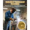 Holulo TIG Welding Torch Cable Cover Flame-Resistant Leather Cable Sleeve