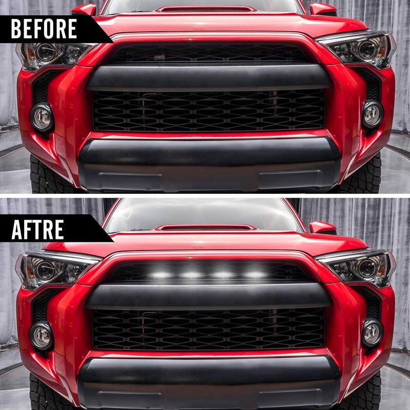 Seven Sparta 4 PCS Grill Led Lights Compatible with Toyota
