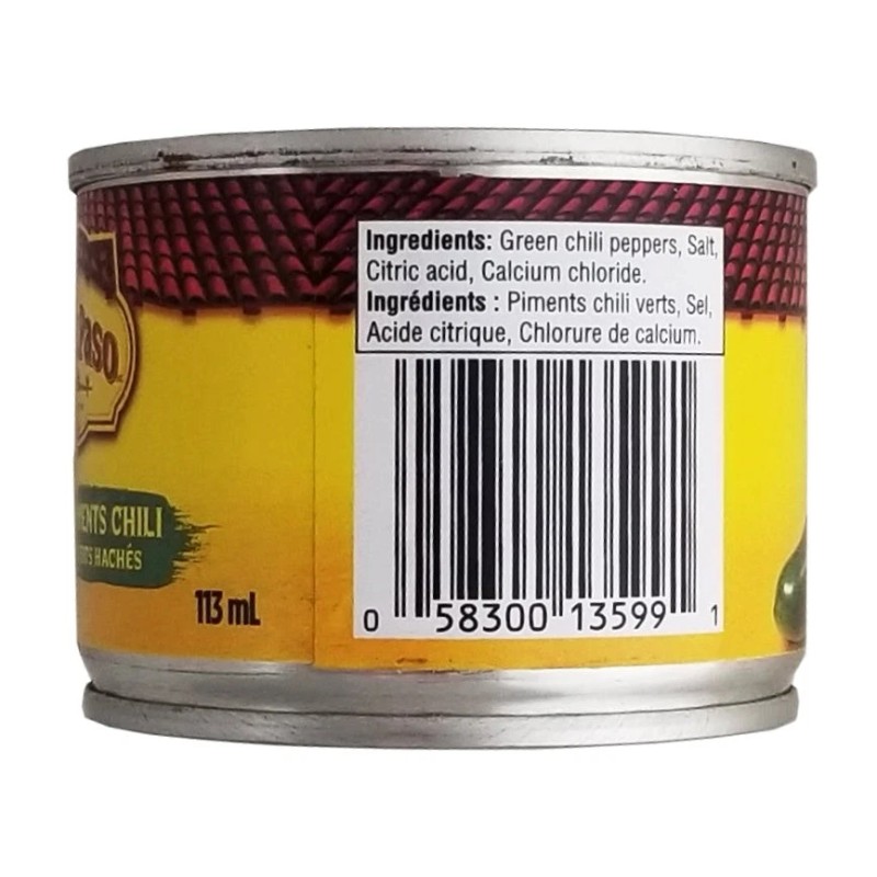 General Mills Canada Corporation Old El Paso Chopped Green Chilies,