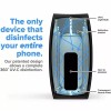 HomeSoap Large Capacity UV Sanitizer & Charger- Black