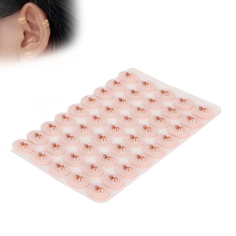 450pcs Acupressure Ear Massage Acupoint Pressure Stimulation Paste Needle Stone