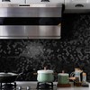 QMARK Peel and Stick Tiles for Kitchen, Self-Adhesive Metal Backsplash