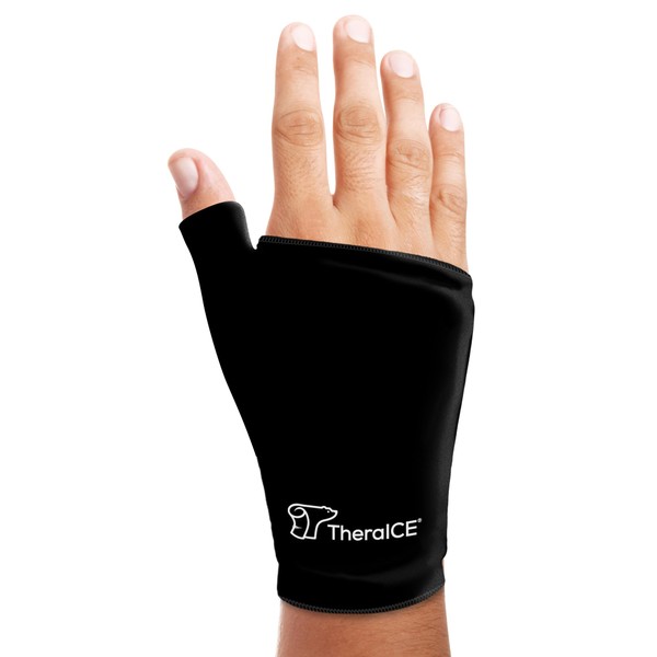 TheraICE Wrist Ice Pack - Soft Gel Ice Pack Wrap