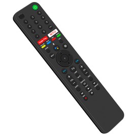 RMF-TX500U Voice Recognition Replacement Remote w Microphone Compatible with Sony BRAVIA Smart Android TV Google TVs KD-75X75CH XBR-55X800H XBR-55X900H XBR-55X950H XBR-65X800H XBR-55A8H XBR-55X950G