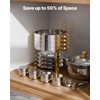 VEVOR Chafing Dish Buffet Set, 5 Qt 4 Pack, Stainless
