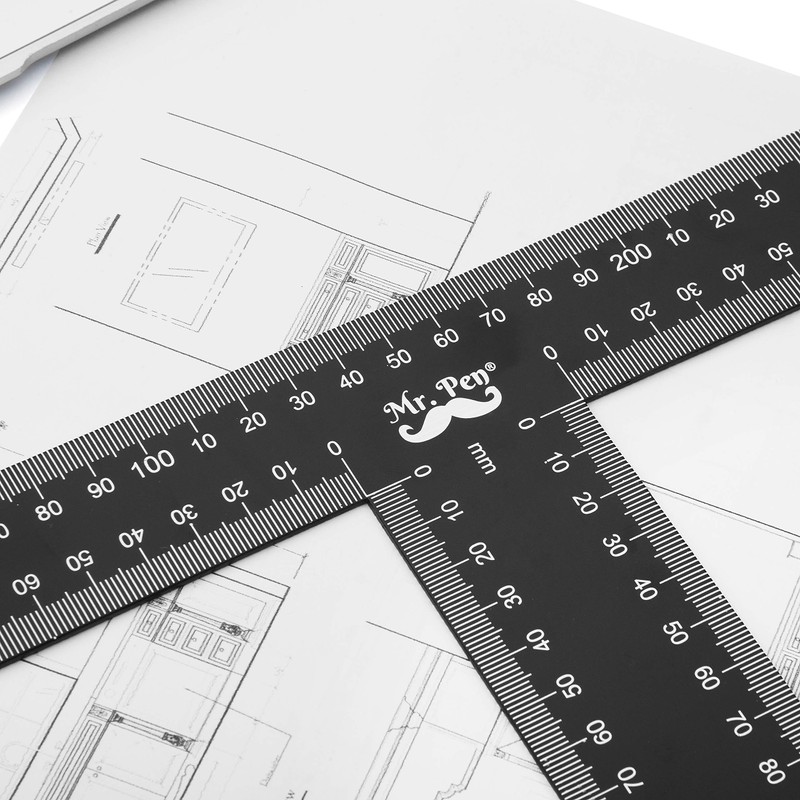 Mr. Pen - T Square, T Ruler, 45 cm, Metal,