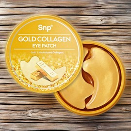S&P Eye Area Skin Sleep Patch Gold Collagen Eye Patches 3 Pieces 60 Pieces / 에스엔피 눈가 피부 수면 패치 골드 콜라겐 아이 패치 3개 60개입