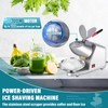Snow Cone Maker Electric Shaved Ice Machine Stainless Steel -