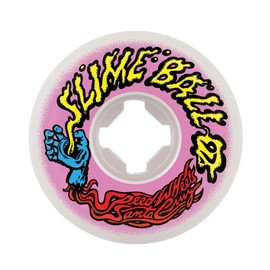 Slime Balls 56mm Hand Spray Vomit Mini White 97a Skateboard Wheels