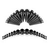 Funseedrr 36pcs Gauges Ear Stretchers Stretching Kit Surgical Steel Tunnel