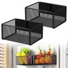 Chingcoo Pack of 2 Magnetic Shelves, Kitchen Organiser, Magnetic Spice