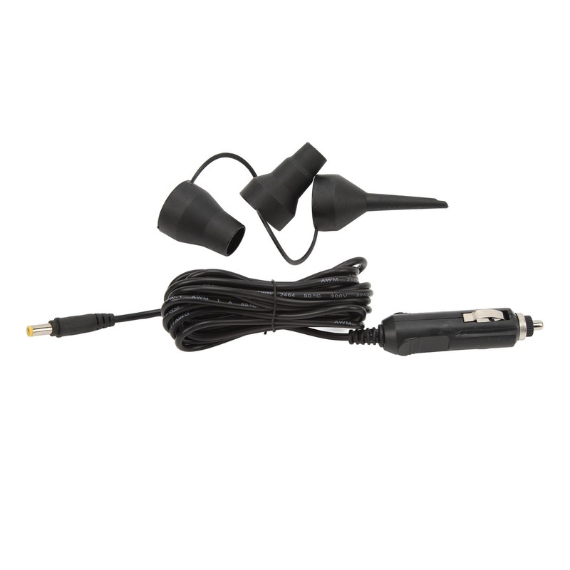 Electric Air Pump 3 Nozzles Portable Inflator Deflator Pump for