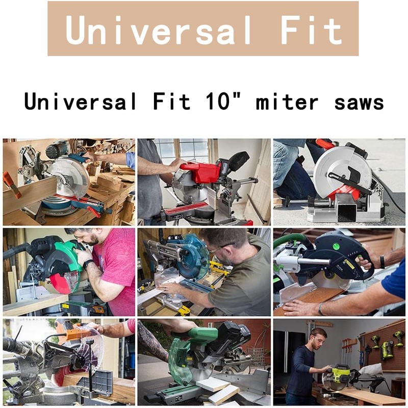 Miter Saw Dust Collector with LED Light - Effective Dust