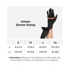 Tommie Copper Core Compression Full Finger Gloves, Unisex, 4D Stretch,