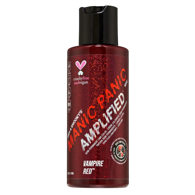 Manic Panic Amplified Hair Color - Vampire Red 4 Oz