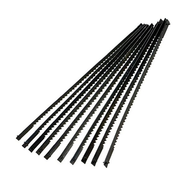 Silverline Scroll Saw Blades 130mm Pack of 10, 21tpi (763619)