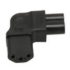 IEC320 C6 to C13 Power Adapter 90 Degree 2.5A‑10A 250V
