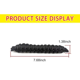 Arwrilt Door Strap, High Load-bearing Hand-Woven Door Limiting Straps, Swing Door Check Limiter for Wrangler YJ TJ JK JKU JL JLU & Gladiator JT 2/4 Door (Black)