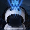 Portable Fan Spaceman Shaped 2 Speeds USB Rechargeable Mini Neck