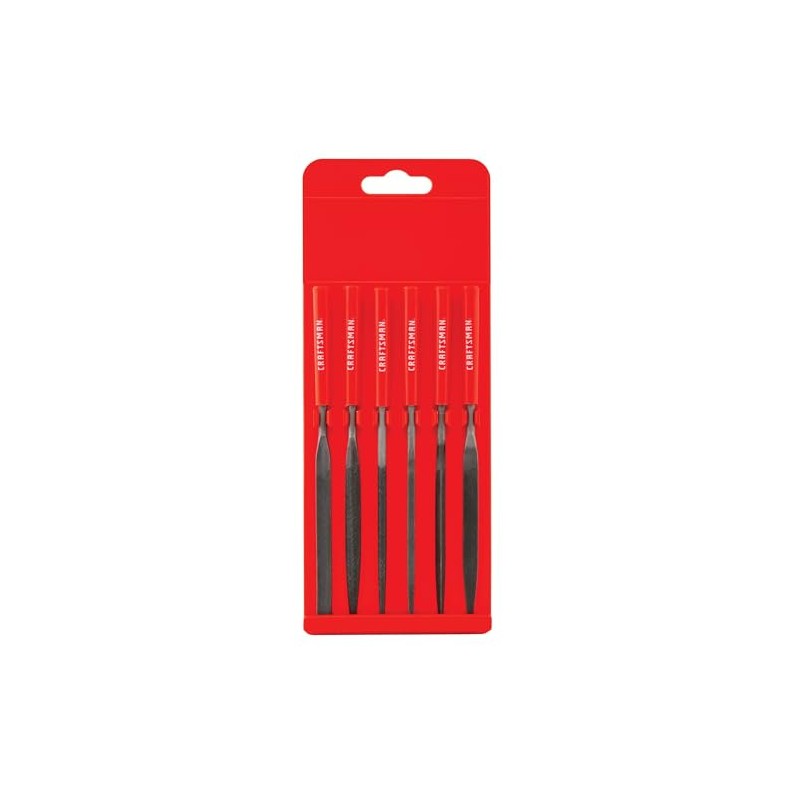 CRAFTSMAN Needle File Set, 6 Piece (CMHT82529)