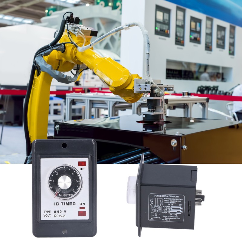 Time Relay 8 Pin 6M Stable Performance Precise Circuit Board