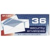 Top Flight #10 Security Envelopes 4.125 x 9.5-Inches (Pack of