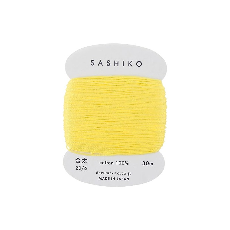 Sashiko Thread - Daruma - Medium/Regular Weight - 30m Cards