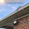 Solar Flood Light Outdoor Remote 6000K Bright White Floodlights Ip65