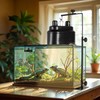 Simple Deluxe Dual Dome Reptile Light Fixture with Separate Switches,