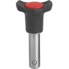Toggle Ball Nyloc Locking Pin Shape A THERMOPLASTIC, Diameter 6