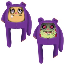 GREEPLINGZ® GREEPY® BUM, Terra Ted– Fun Horror Plush with Dual Souls & Lenticular Face Creepy-Cute Collectable Characters Eeries 1