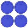Pyrex 7201-PC Sapphire Blue Round Plastic Food Storage Replacement Lid,