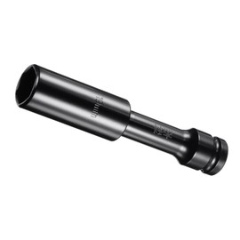 CoCud Thin Wall Deep Impact Socket, 1/2" Drive 19mm Socket, High Carbon Steel Metric 6-Point Socket - (Applications: for DIY, Household Maintenance and General Repairs)
