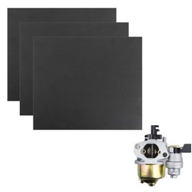 TNJPSEK Non-Asbestos Gasket Material Sheet Kit, 13.8" x 11.8" Exhaust Gasket Material Paper for Gasoline Diesel Oil Small Engine Lawn Mower Motorcycle Repair DIY Rebuild Sealing (3 Sheets 0.8mm)