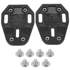 Shoe Cleats Cover Set 1 Pair Quick Release Bicycle Cycling Shoe Covers Bike Cleats Compatible Adapter Converter for Speedplay Zero (B (6 Degrees)
