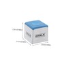 OHPHCALL Professional Billiard Chalk 12 Cubes Snooker Chalk Bulk Supplies