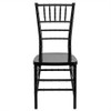 BOWERY HILL Elegance Stacking Chiavari Dining Chair in Black