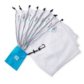 Onya Reusable Mesh Produce Bags - Set of 8, TURQUOISE