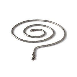 Fly Style Snake Chain Stainless Steel Silver 0.9 mm – 1.2/2/3 mm – Necklace for Men and Women – 41–76 cm, Stainless Steel