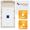 Newhouse Hardware Ethernet Wall Plate, White, 5-Pack
