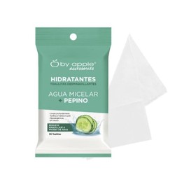 By Apple Toallitas Desmaquillantes (Agua Micelar + Pepino) 30 Piezas