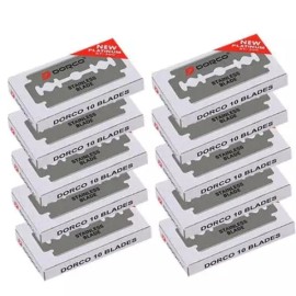 Dorco 도루코면도날 도르코 화장도 양면면도날 100P Dorco Razor Blade Dorco Double Edge Razor Blade 100P [Single item]