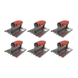 Kraft Tool Co. CF112PF 6 in. x 4 in. Safety Step Edger Groover with ProForm Handle, 6-Pack