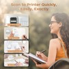 PRT Mini Sticker Printer Portable Thermal Printer with 1 Roll