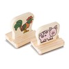 Melissa & Doug My First Wooden Stamp Set - Animals